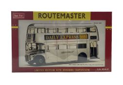 Sun Star Routemaster limited edition 1:24 scale bus 2903: RM664 - WLT 664: The Silver Lady with unpa