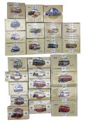 Twenty-six Classic Corgi Commercials limited edition diecast buses including The Buses of Yelloway