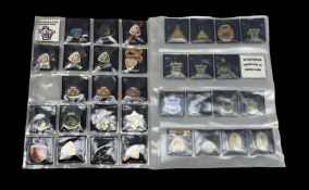 Collection of eighteen Mashonaland Turf Club enamel horse racing members badges and fifteen Witwater