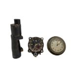 WWII Luftwaffe Junghans Borduhr Cockpit clock