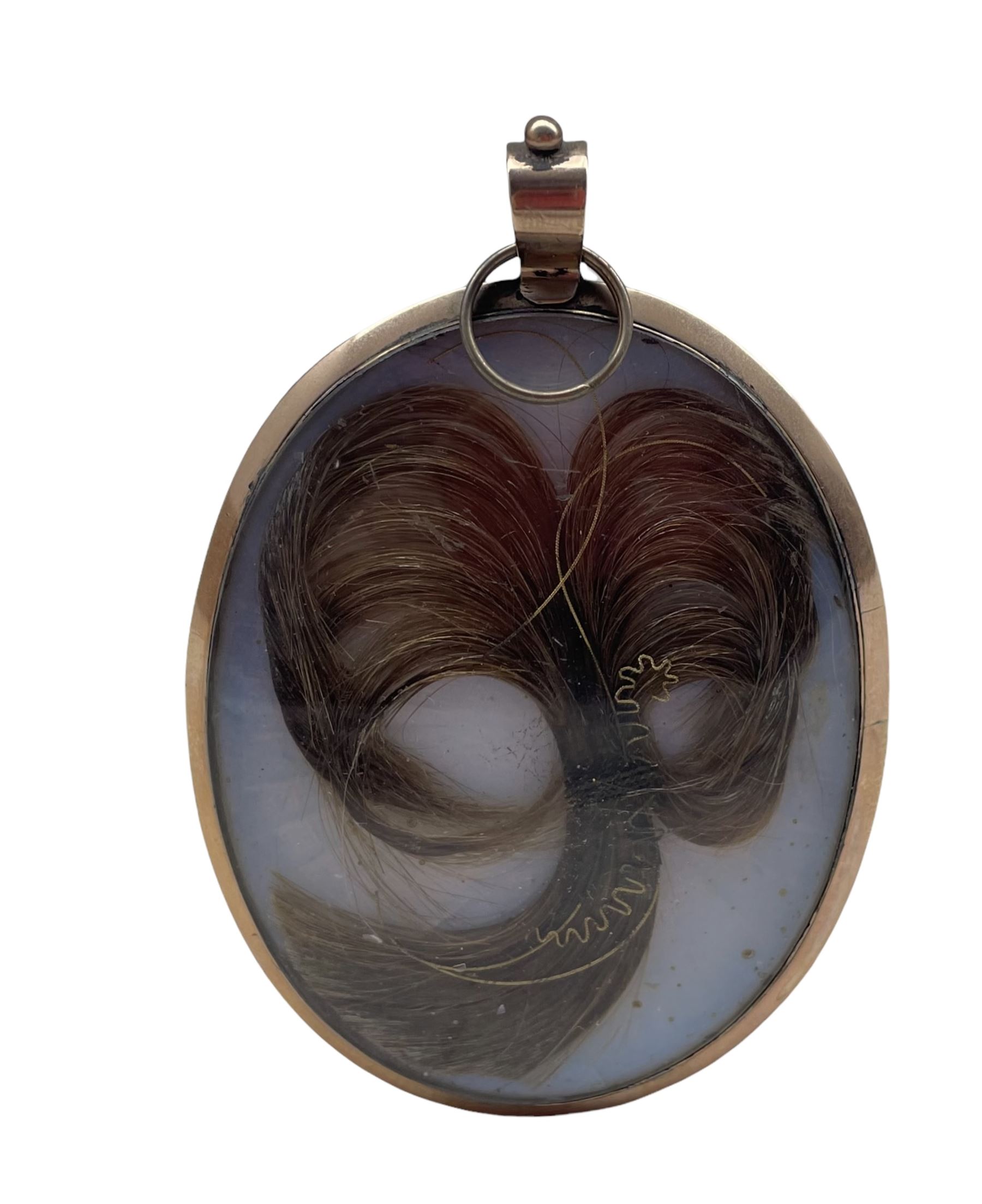 19th century oval head and shoulders miniature portrait on ivory of a gentleman wearing a black froc - Image 2 of 2