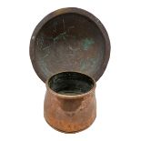 19th century copper dairy bowl D47cm