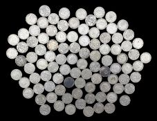 Pre 1947 silver sixpence coins