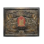 'Yorkshire Insurance Company' style plaque