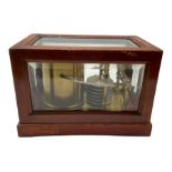 French mahogany cased Barograph by Richard Freres