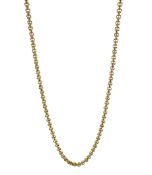 9ct gold belcher link necklace