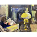 Frank Forty (Irish 1902-1996): Impressionist Interior Scene