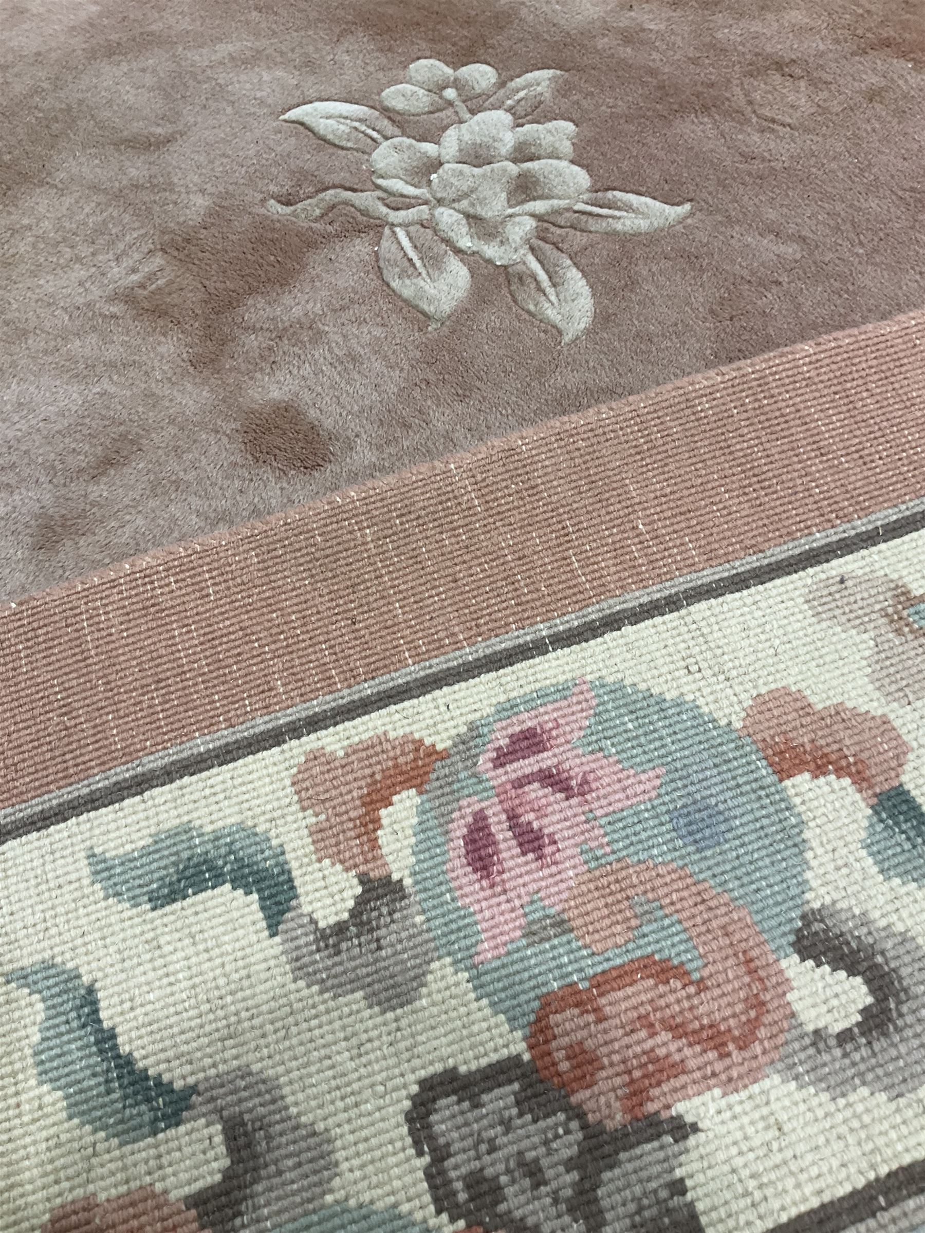 Large Chinese rug woollen rug - Image 3 of 3