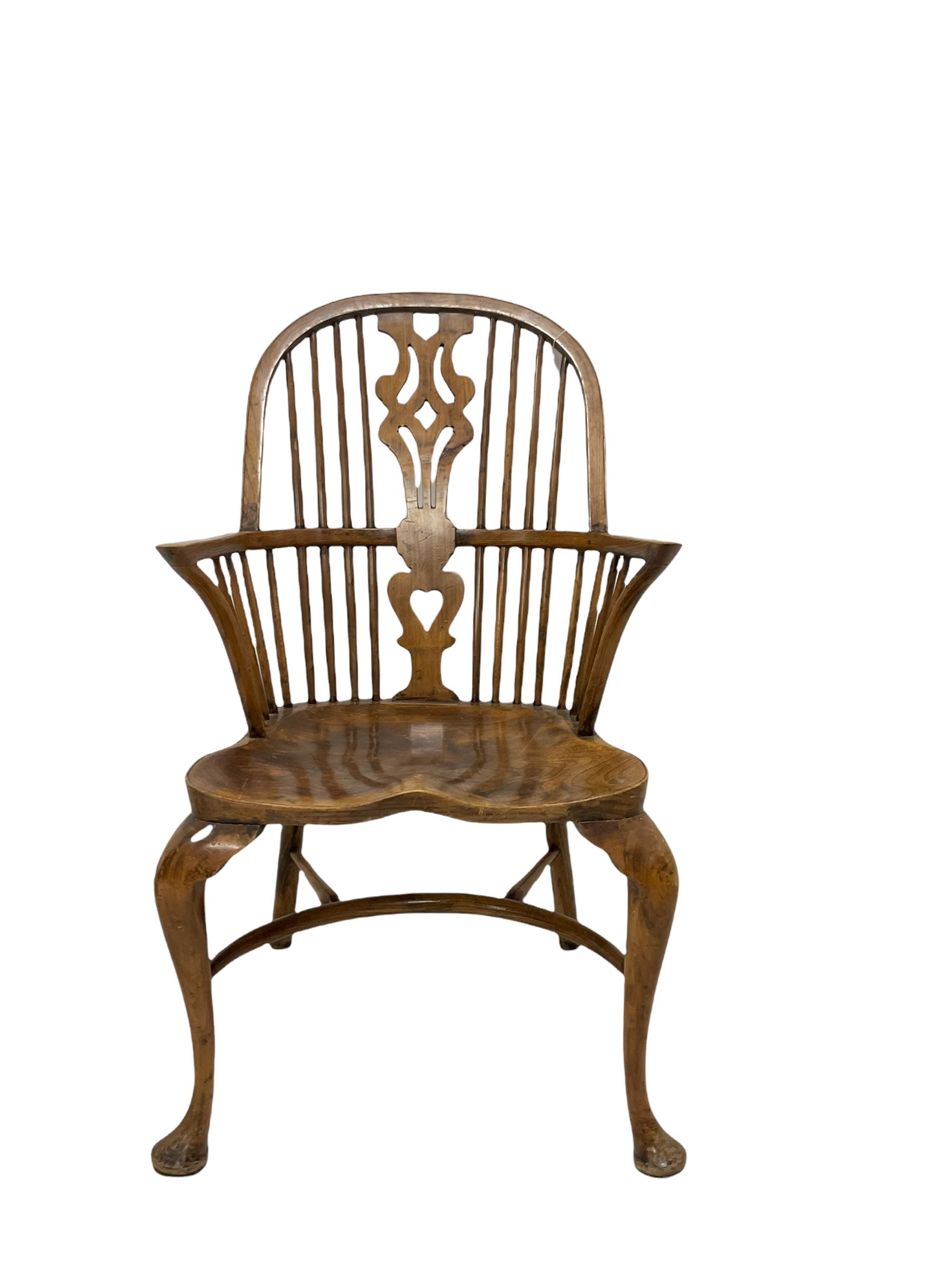 Elm and ash Windsor armchair