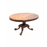 Victorian mahogany loo table