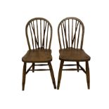 Pair of dining chairs