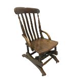 20th century 'American' rocking chair