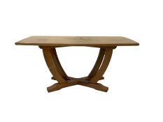 Seahorseman oak coffee table