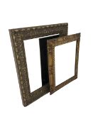 Pair small gilt frame mirrors