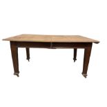 19th century oak dining table