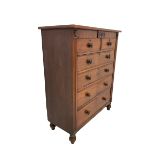 Victorian mahogany chest