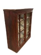 19th century scumbled pine cabinet