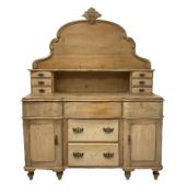 Victorian pine chiffonier