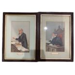 After Sir Leslie Matthew 'Spy' Ward (British 1851-1922): 'Sir Edward' and 'The City of London Court'