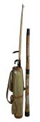 Vintage canvas golf caddy