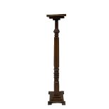 Victorian mahogany torchiere