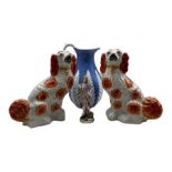 Pair of Staffordshire dogs