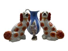 Pair of Staffordshire dogs