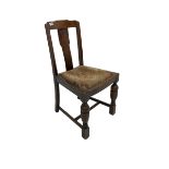 oak dining chair