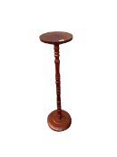 Mahogany torchiere