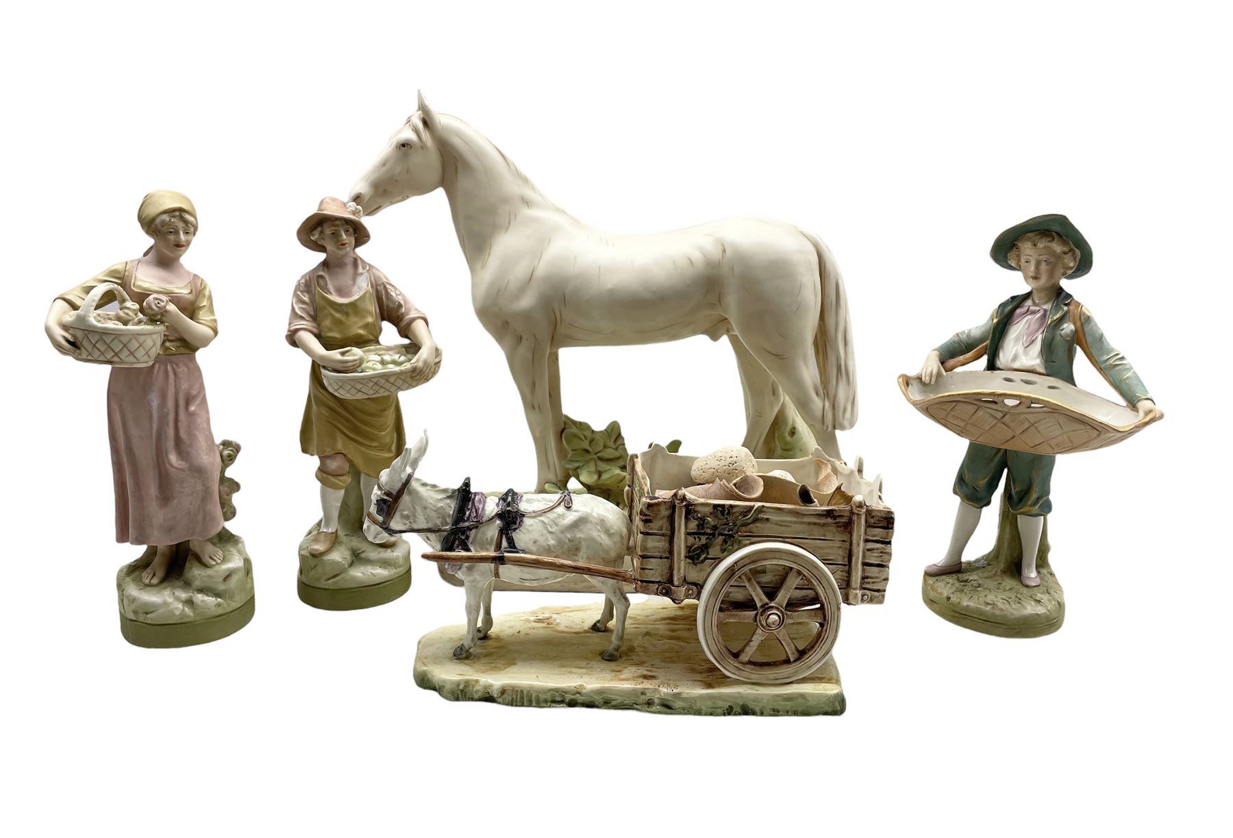 Large Royal Dux model of a Horse