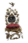 19th century French marriage throne 'Globe de Mariee'