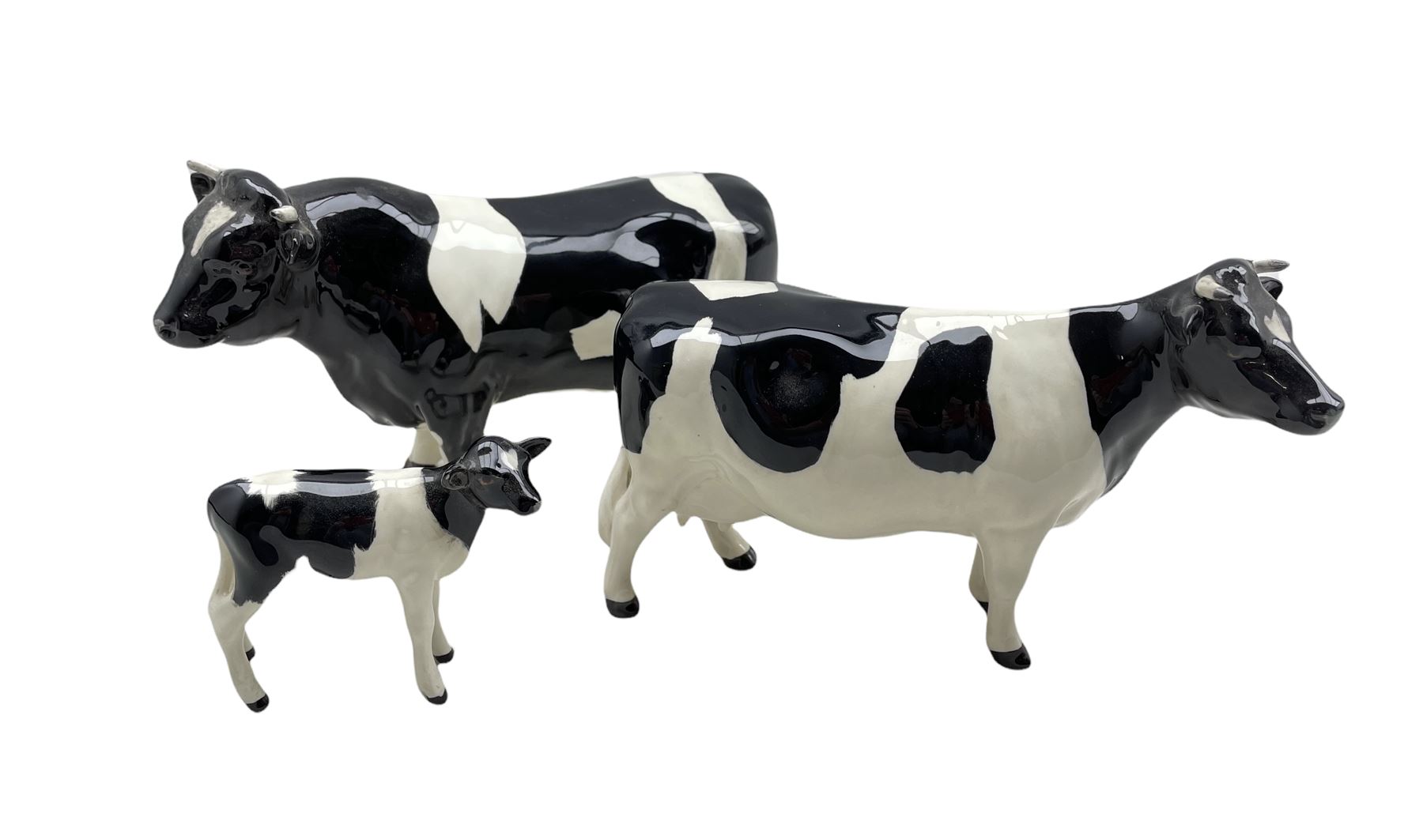 Beswick Friesian Bull 'Coddington Hill Bar' model 1439A