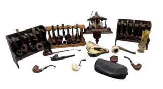 Collection of pipes including a Orlik Hurricane