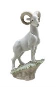 Lladro figure of a ram from the Chinese Zodiac collection H21cm