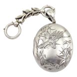 late 19th/early 20th century silver locket