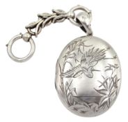 late 19th/early 20th century silver locket