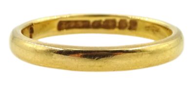 22ct gold wedding band