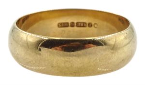 9ct gold wedding band