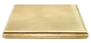 Asprey & Co Ltd 9ct gold cigarette case