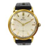 Omega 18ct gold gentleman's automatic wristwatch