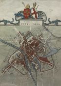 Thomas Jefferys (British 1719-1771): 'A Plan of the City of York'
