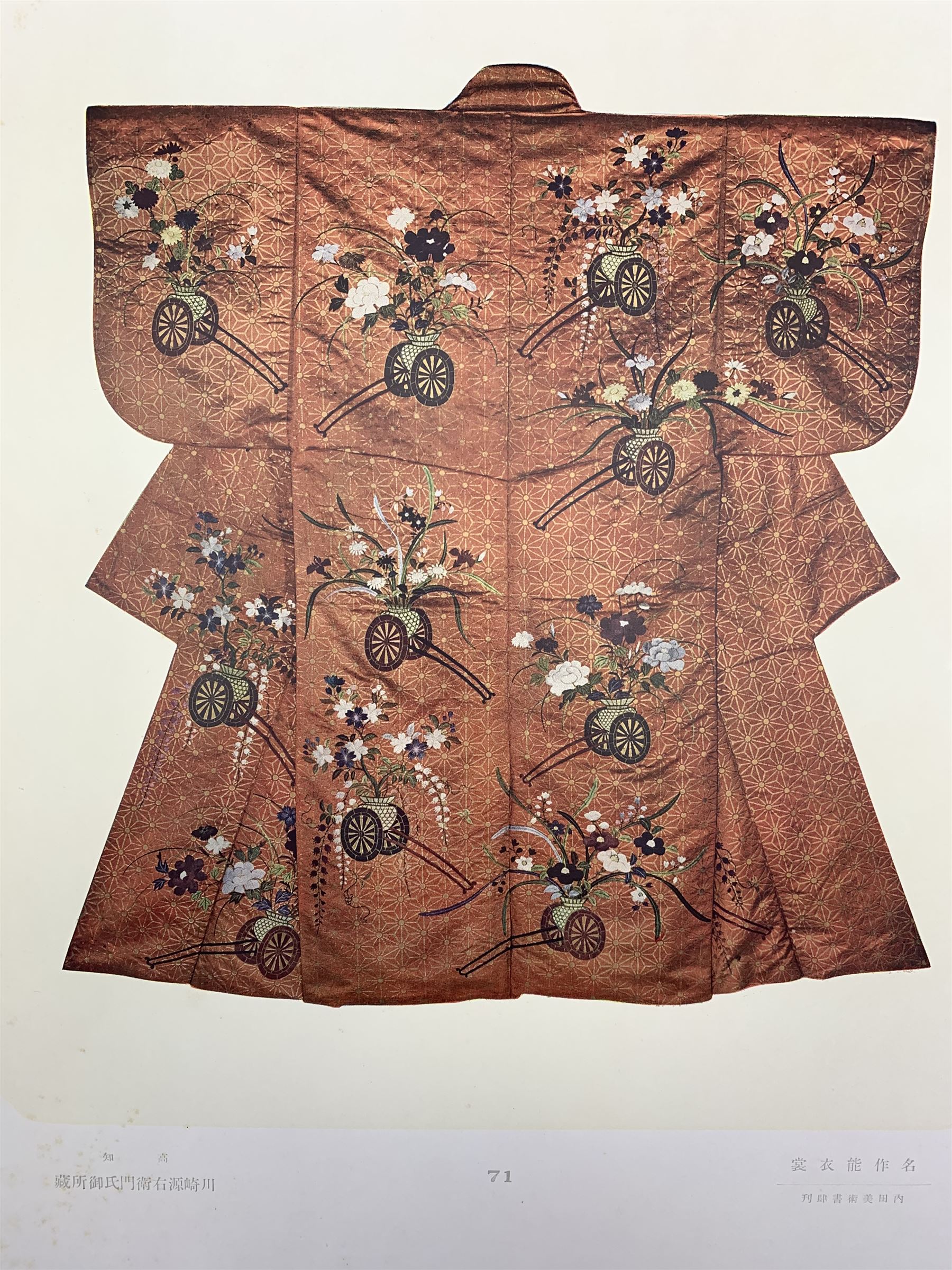 Japanese School (20th century): Kimono - Image 6 of 11