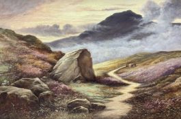 F G Radford (British early 20th century): Highland Landscape
