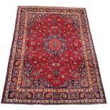 Vintage Persian Tabriz ground carpet