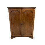 Georgian oak cupboard
