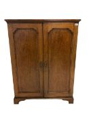 Georgian oak cupboard