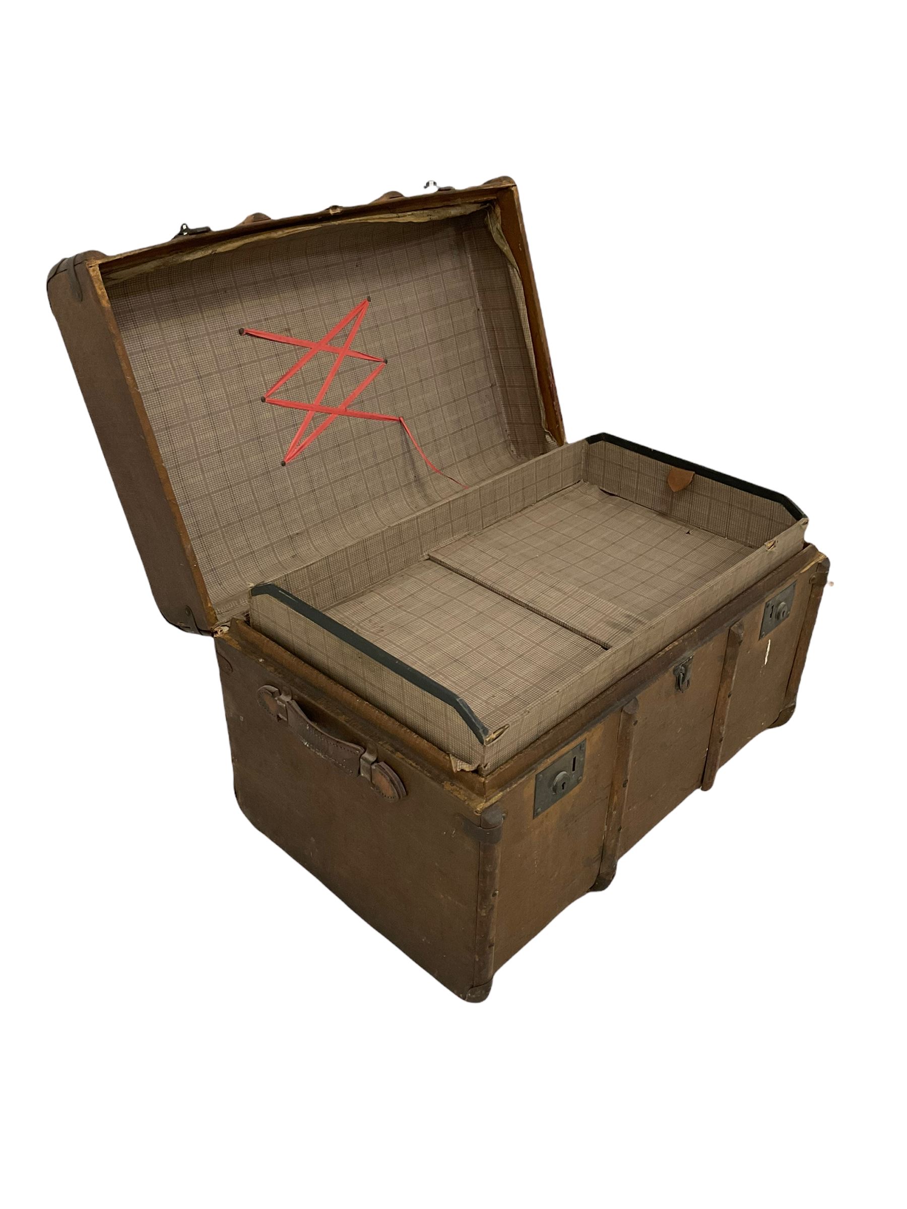 Cabin trunk with lift out tray - Image 2 of 4