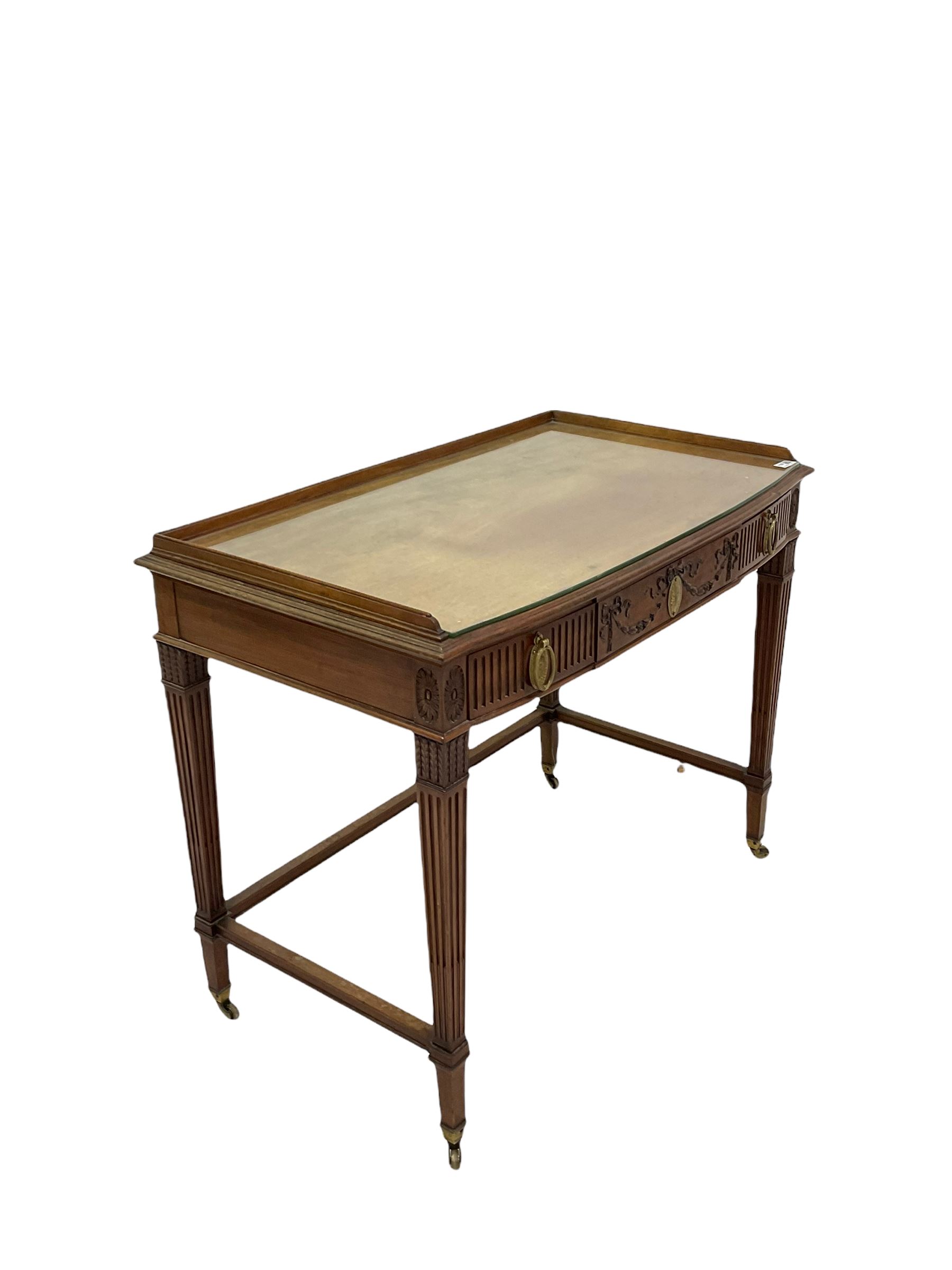 Morison & Co of Edinburgh - Mahogany writing table - Image 2 of 4