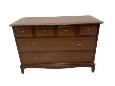 Mahogany chest of drawers by Stag
