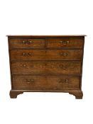 Georgian oak chest